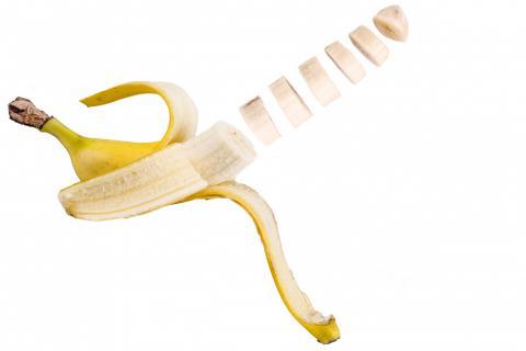 Banana. The Bengali for "banana" is "কলা".