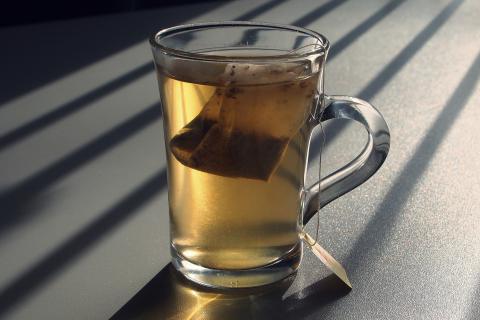 Tea. The Bengali for "tea" is "চা".