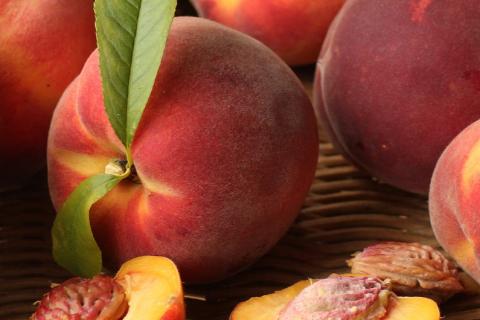 Peach. The Bengali for "peach" is "জাম জাতীয় ফল".