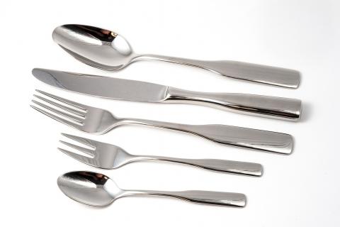 Cutlery. The Bengali for "cutlery" is "ছুরি, কাঁচি".