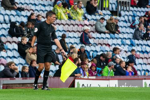 Linesman. The Bengali for "linesman" is "লাইনম্যান".