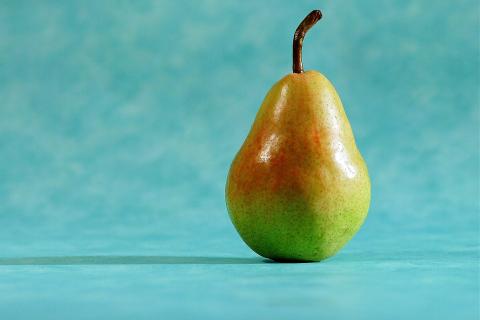 Pear. The Croatian for "pear" is "kruška".
