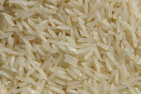 Rice. The Dutch for "rice" is "rijst".