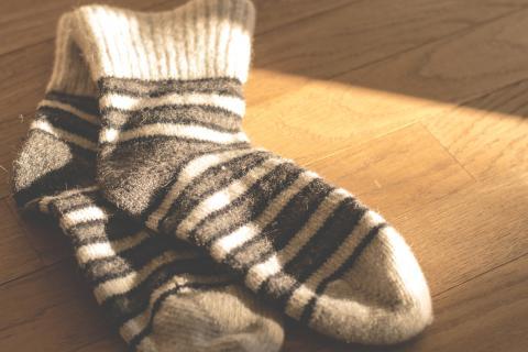 Socks. The Dutch for "socks" is "sokken".