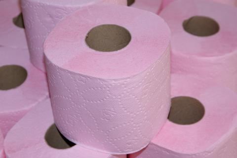 Toilet paper. The Dutch for "toilet paper" is "toiletpapier".