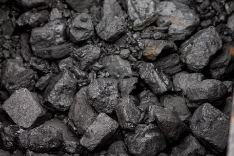 Coal. The Dutch for "coal" is "steenkool".