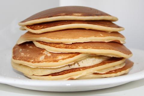 Pancakes. The Dutch for "pancakes" is "pannenkoeken".