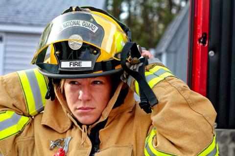 Firefighter. The Dutch for "firefighter" is "brandweerman".
