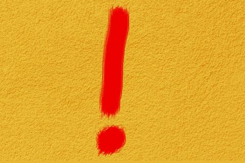 Exclamation mark. The Dutch for "exclamation mark" is "uitroepteken". Exclamation mark. The Dutch for "exclamation mark" is "uitroepteken".
