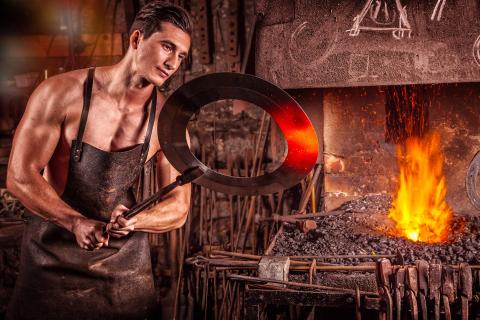 Blacksmith. The Dutch for "blacksmith" is "smid". Blacksmith. The Dutch for "blacksmith" is "smid".
