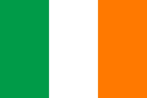 Ireland. The Dutch for "Ireland" is "Ierland".