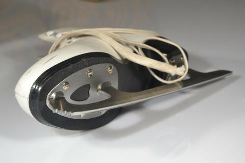 A skate. The Dutch for "a skate" is "een schaats".