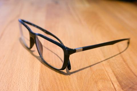 Glasses; spectacles. The French for "glasses; spectacles" is "lunettes".
