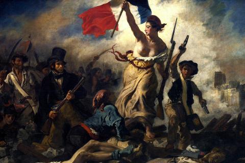 French Revolution. The French for "French Revolution" is "Révolution Française".