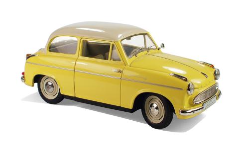 A car toy. The French for "a car toy" is "une voiture miniature".
