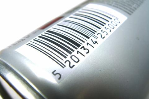 Bar code. The French for "bar code" is "code-barres".