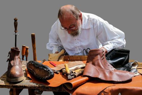 A shoemaker. The French for "a shoemaker" is "un cordonnier".
