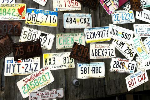 Number plates. The French for "number plates" is "plaques d’immatriculation".