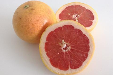 Grapefruits. The French for "grapefruits" is "pamplemousses". Grapefruits. The French for "grapefruits" is "pamplemousses".