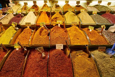 Spices. The French for "spices" is "épices".