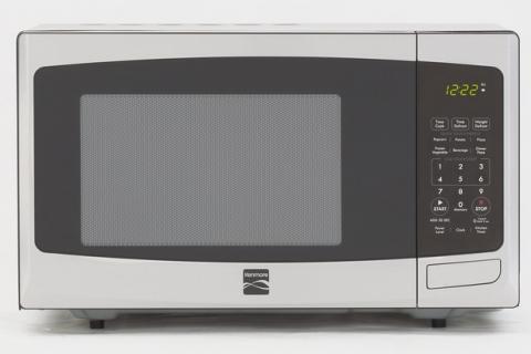 Microwave. The French for "microwave" is "micro-ondes".