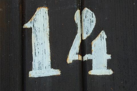 14 (fourteen). The French for "14 (fourteen)" is "quatorze".