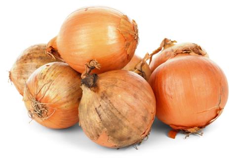 Onions. The French for "onions" is "oignons".
