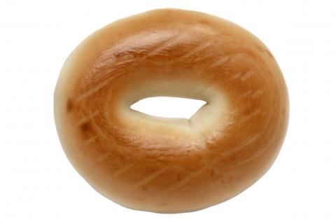 Bagel. The French for "bagel" is "bagel".