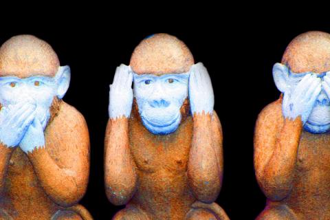 Deaf. The French for "deaf" is "sourd".