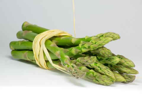 Asparagus. The French for "asparagus" is "asperge".