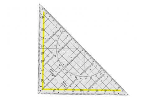 90 degrees (90°). The French for "90 degrees (90°)" is "quatre-vingt-dix degrés".