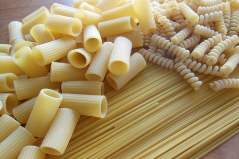 Pasta. The German for "pasta" is "Nudeln".