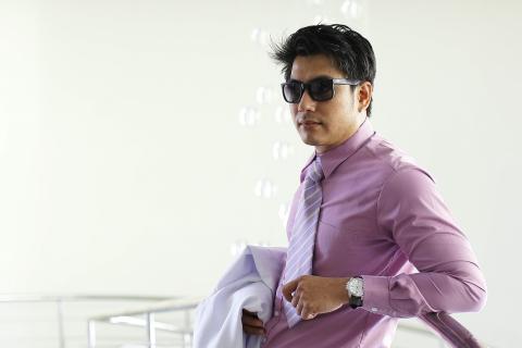 A man. The German for "a man" is "ein Mann".