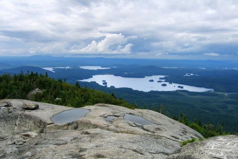 Lakes. The Greek for "lakes" is "λίμνες".