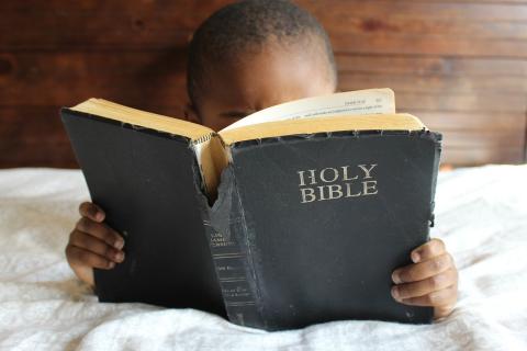 Bible. The Greek for "Bible" is "βίβλος".