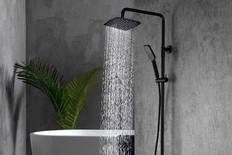 Shower. The Hindi for "shower" is "फव्वारा".