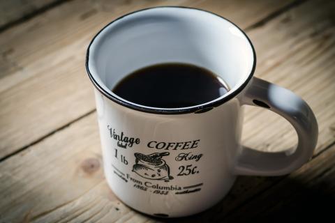 Some coffee. The Polish for "some coffee" is "trochę kawy".