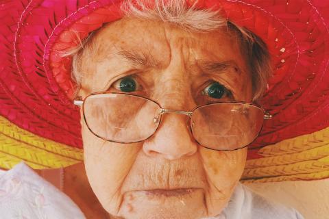 Miss. The Portuguese for "miss" is "senhorita".