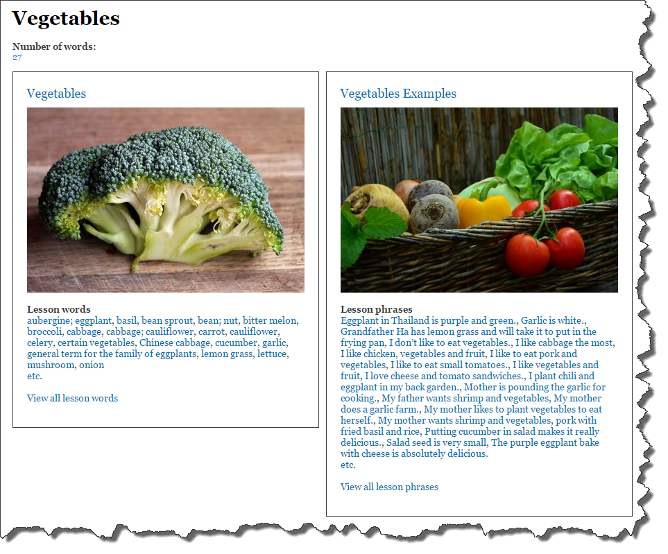 Course home page
