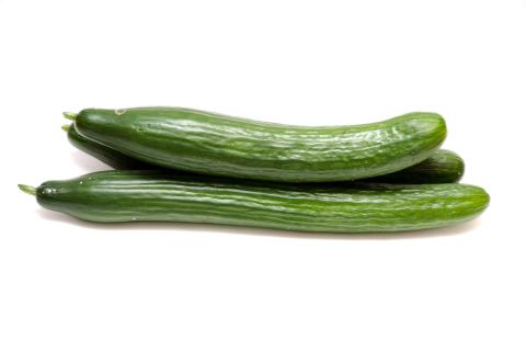 Cucumbers. The Spanish for "cucumbers" is "pepinos".