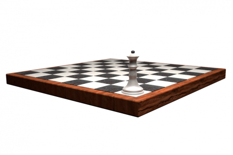 Chessboard. The Thai for "chessboard" is "กระดานหมากรุก".