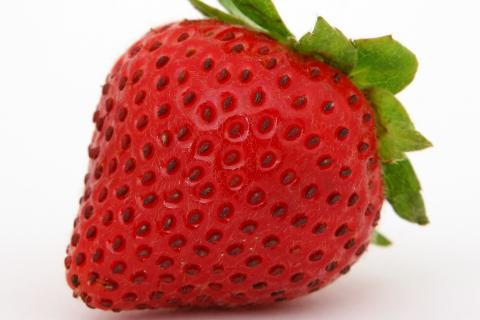 Strawberry. The Thai for "strawberry" is "สตรอเบอรี่".