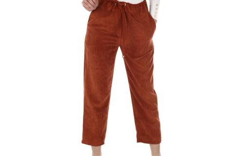 Brown trousers. The Thai for "brown trousers" is "กางเกงสีน้ำตาล".