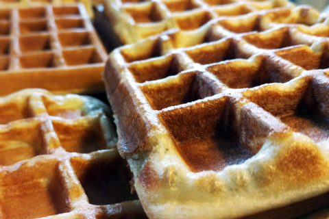 Waffle. The Thai for "waffle" is "วาฟเฟิล". Waffle. The Thai for "waffle" is "วาฟเฟิล".