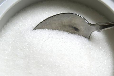 Sugar. The Ukrainian for "sugar" is "цукор".