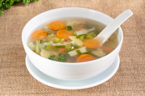 Soup. The Ukrainian for "soup" is "суп".