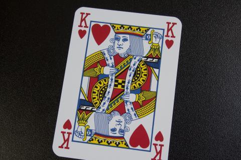 King. The Ukrainian for "king" is "король".