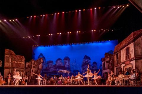 Stage. The Ukrainian for "stage" is "етап".